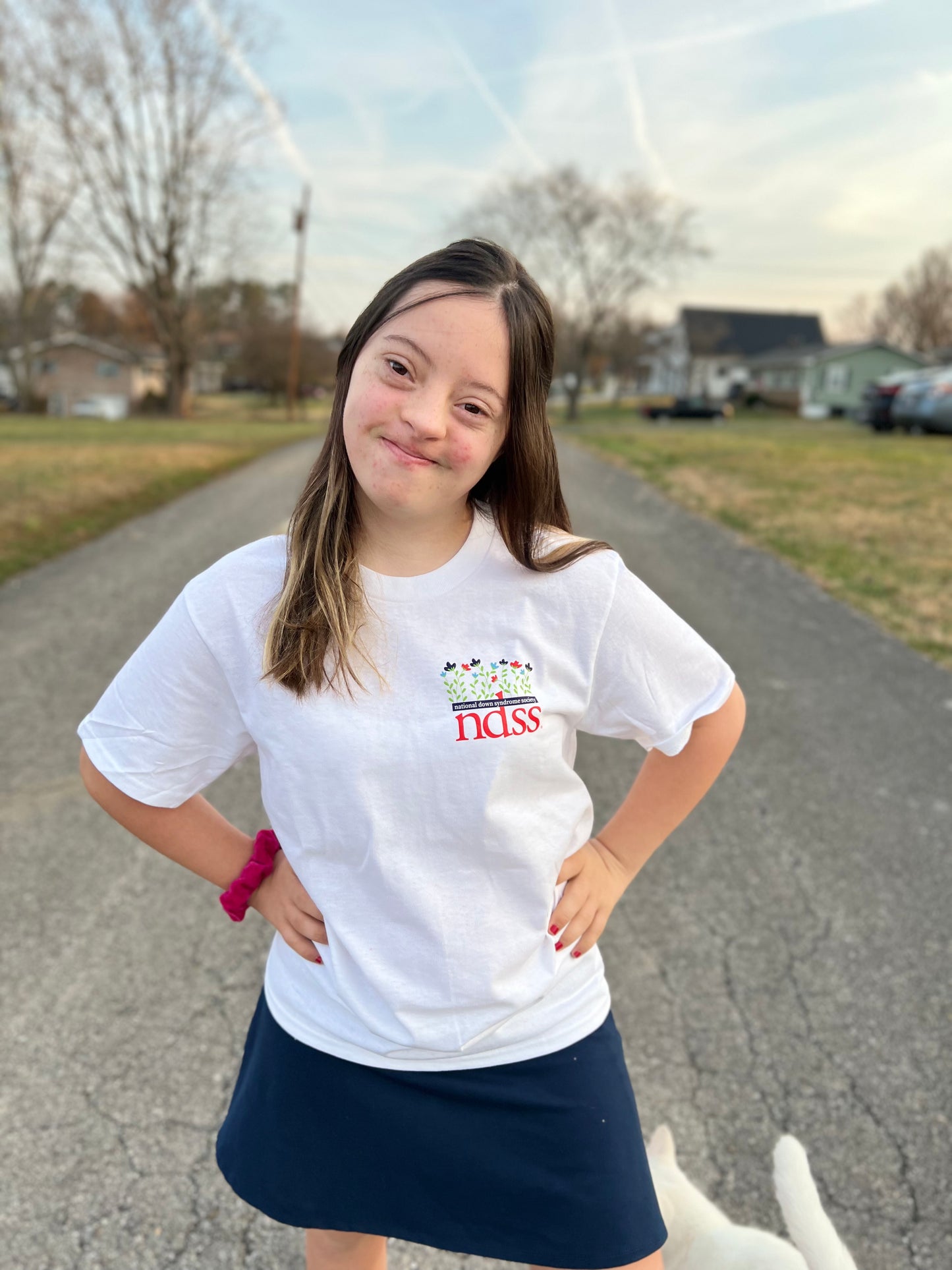 NDSS Floral Youth T-Shirt