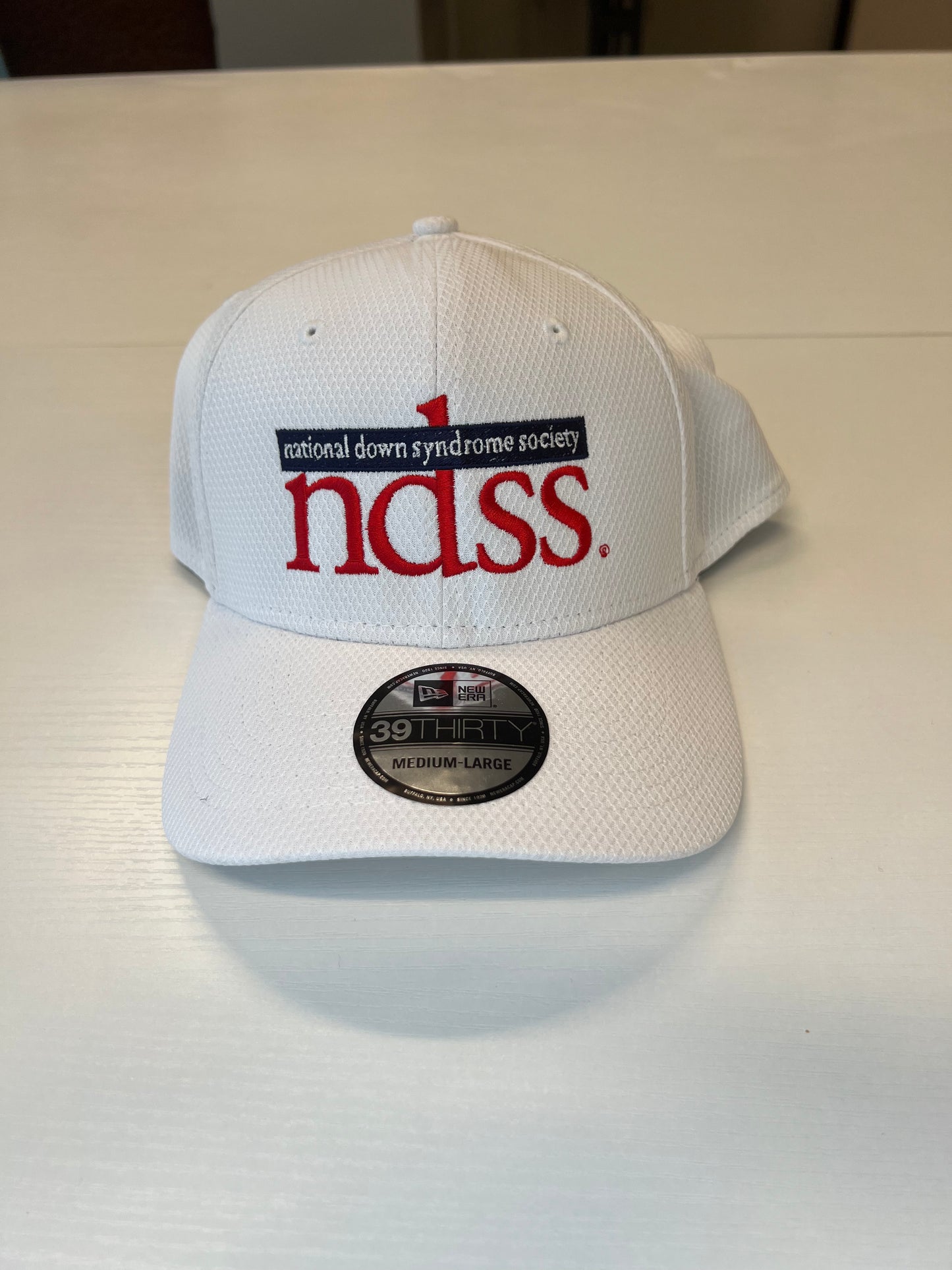 White Fitted NDSS Hat