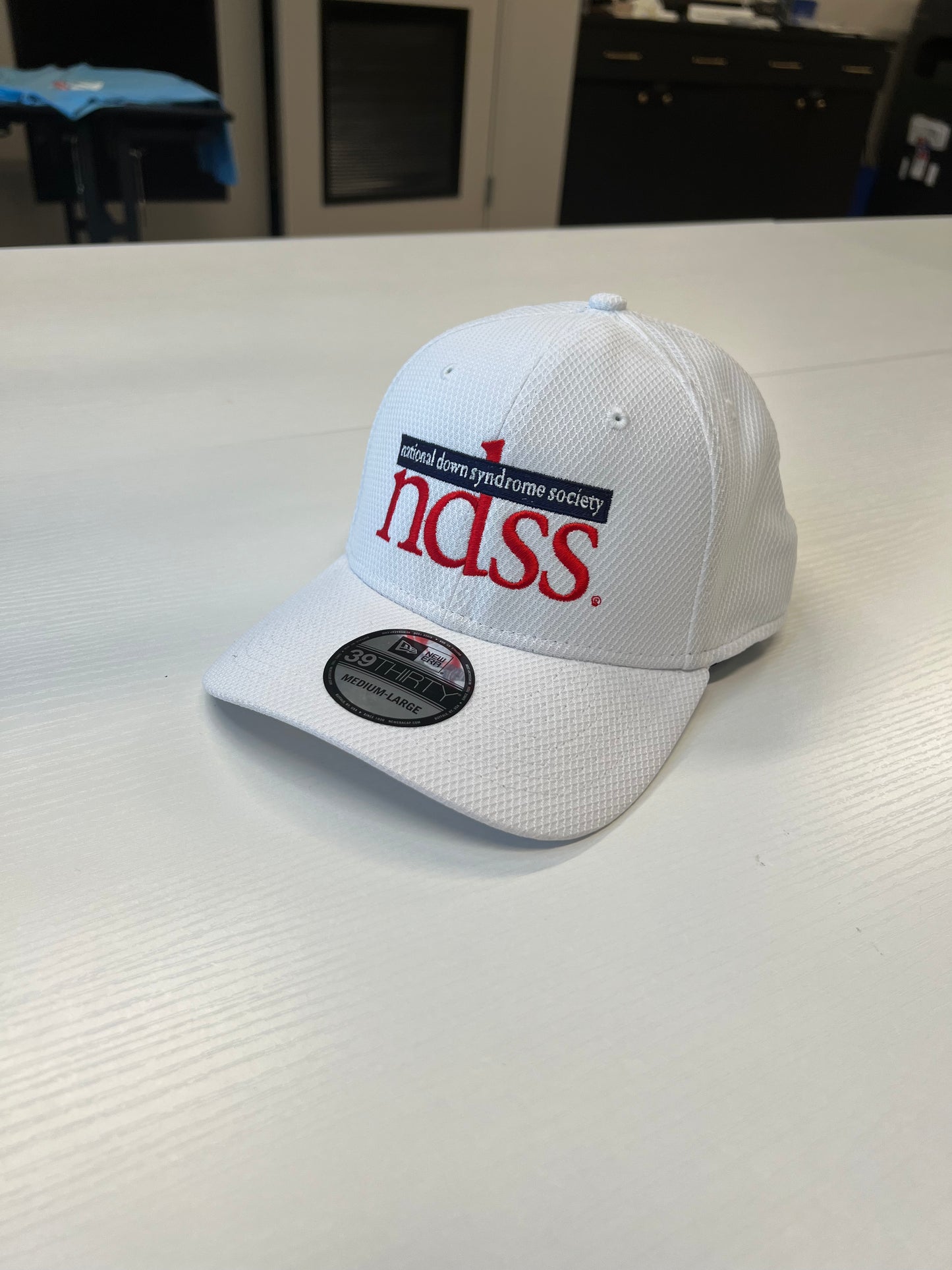 White Fitted NDSS Hat