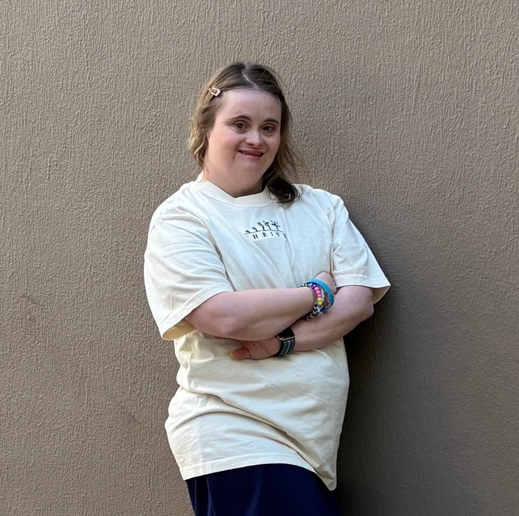 Thrive Sprouts Embroidered T-Shirt