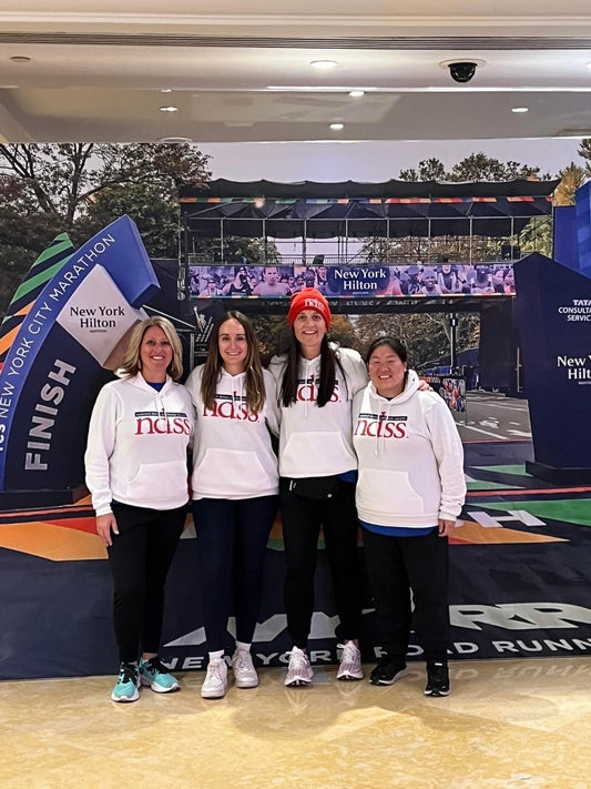 White NDSS BELLA+CANVAS® Hooded Sweatshirt