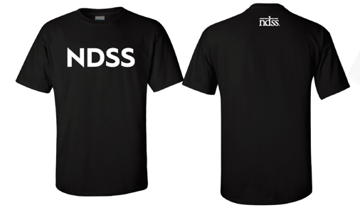 Large NDSS letters T-shirt