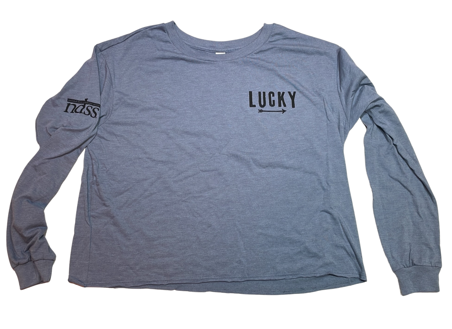 Lucky Cropped Long Sleeve T-Shirt